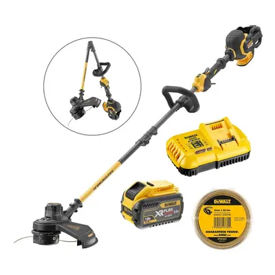 Dewalt DCM5713X1 54v XR Flexvolt Cordless Grass Timmer Split Shaft - 9ah + Line