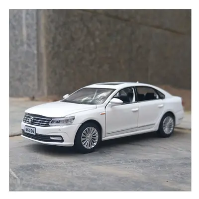 (White) 1:32 VW Passat Alloy Scale Car Model Diecast Metal Miniature Toy Vehicle Simulation Coll