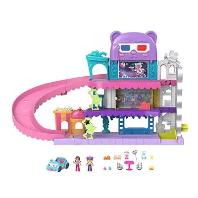 Dolls, Pollyville Drive-In Movie Theatre Playset, HPV39