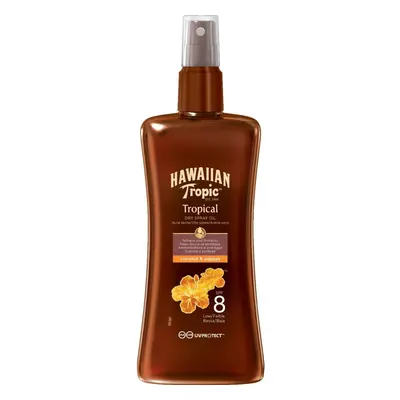 Hawaiian Tropic SPF8 Protective Dry Spray Oil 200ml