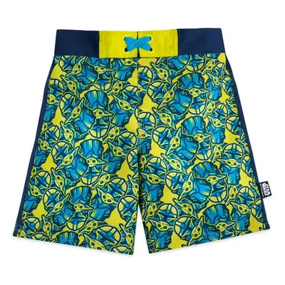 STAR WARS The Mandalorian Swim Trunks for Boys Size 9/10 Multicolored