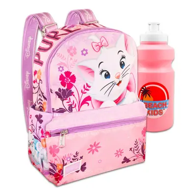 Disney Marie Aristocats Mini Backpack - Bundle of Marie Mini Backpack with Aristocats Backpack w