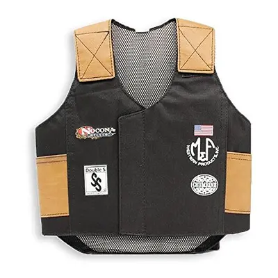 M & F Western Kids Bull Rider Play Vest Years, Black, Small