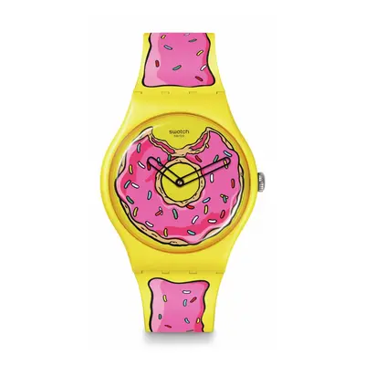 Swatch Simpsons Casual Doughnut Watch Seconds of Sweetness