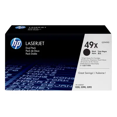 HP 49X toner cartridge pc(s) Original Black