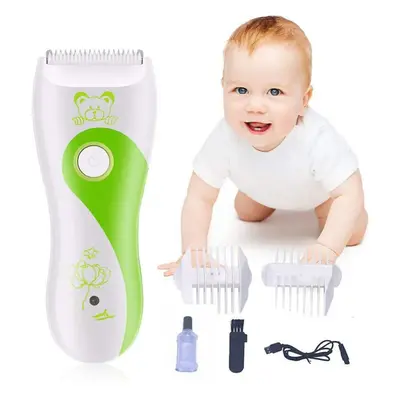 Baby Hair Clipper, Silent Hair Trimmer, Usb Rechargeable Waterproof