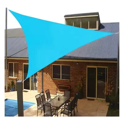 SUNLAX Sun Shade Sail 20'x20'x20' Grey (Gray) Triangle Canopy Shades