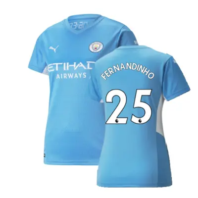 (M) Man City Womens Home Shirt (FERNANDINHO 25)