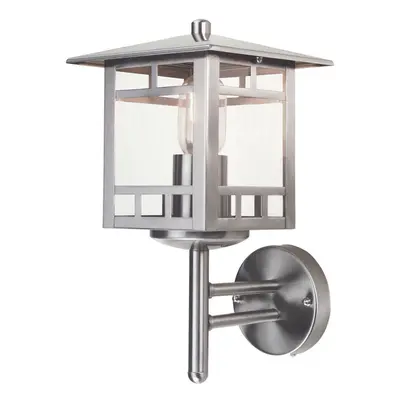 Outdoor IP44 Wall Light Stainless Steel LED E27 100W