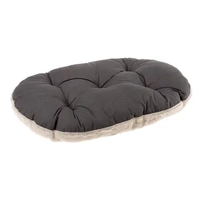 Ferplast Relax F 55/4 Cat and Dog Bed, Cotton/Fur, x cm, Brown