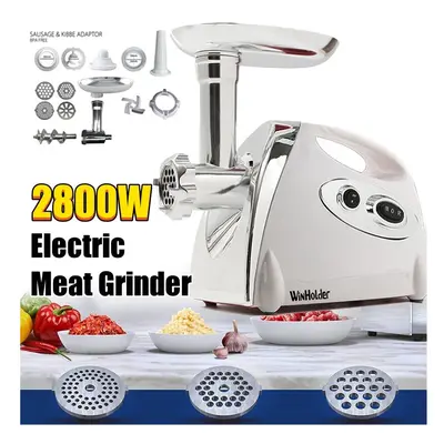 2800W Electric Meat Grinder Sausage Maker Filler Mincer Machine