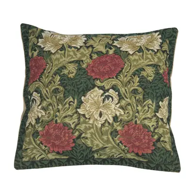 Charlotte Home Furnishings Inc. Chrysanthemum Multi Square Throw Pillow Cover - X Decorative Boh