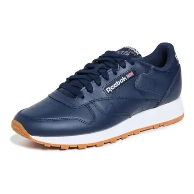 Reebok Unisex Classic Leather Sneaker Vector Navy/FTWR White Rubber G