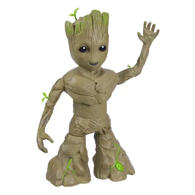 Marvel Studios I Am Groot Groove 'N Grow Groot 13.5Inch Interactive Action Figure Responds to Mu