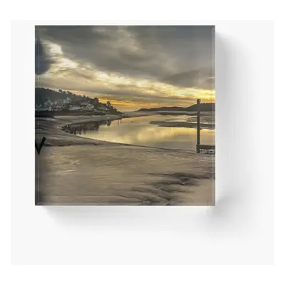 Acrylic Block Kippford Bay Cube Art Prints Gifts x inch