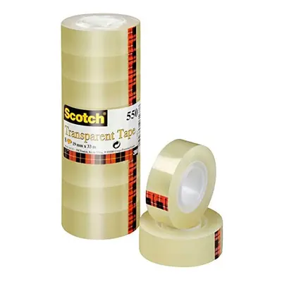 Economy Transparent Tape 8 Rolls mm x m General Purpose Clear Tape for School Home and Office