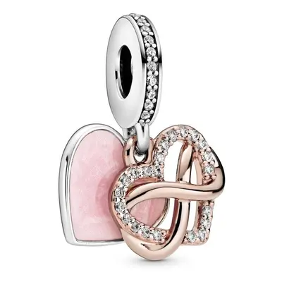 Pandora Sparkling Infinity Heart Dangle Charm 788878C01