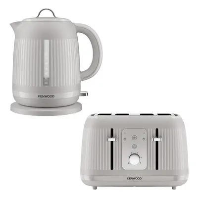 Kenwood Dawn 1.7L Kettle & Slice Toaster Set, Oatmeal Cream