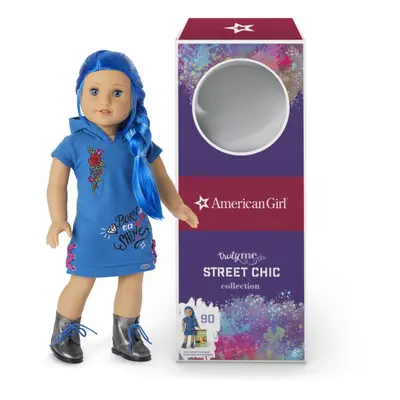 American Girl Truly Me 18-inch Doll #90 with Blue Eyes Long Blue Hair