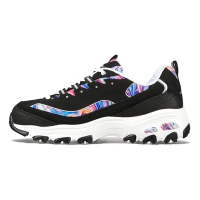 Skechers Sport Women's Women's Whimsical Dream Sneaker Black/Multi=BK