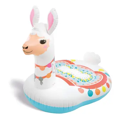 INTEX Cute Llama Inflatable Pool Float: Animal Pool Toy for Kids - Heavy-Duty Handles - 88lb Wei