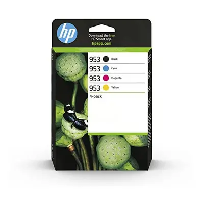 HP 6ZC69AE Original Ink Cartridges, Black/Cyan/Magenta/Yellow, Multipack