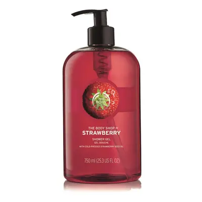 The Body Shop Strawberry Shower Gel Jumbo 25.3 Fluid Ounces (Packaging May Vary)