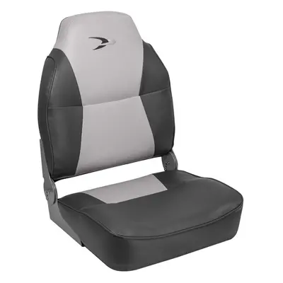 Wise 8WD640PLS-664 Lund Style High Back Boat Seat Grey/Charcoal