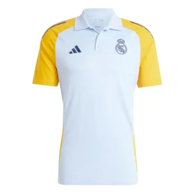 (L) Real Madrid Polo Shirt (Glow Blue)