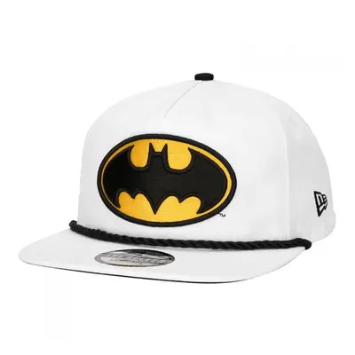 Batman Batman Classic Logo Colorway Era Adjustable Golfer Rope Hat, White