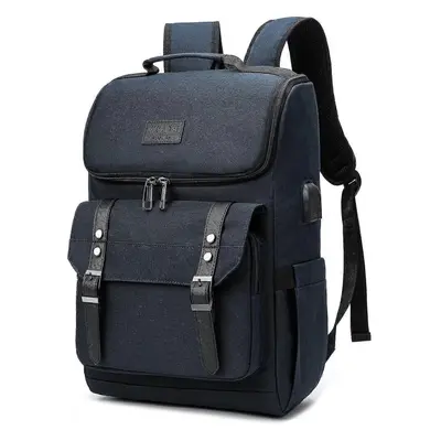 Vintage Backpack Travel Laptop Backpack with Usb Charging Port for Women & Men College Backpack 