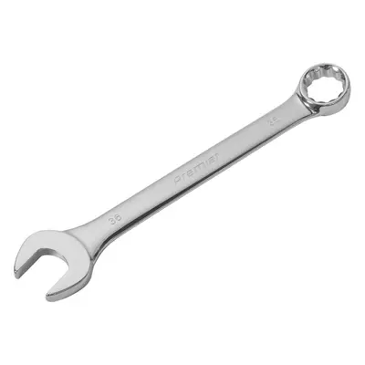 36mm EXTRA LARGE Combination Spanner - Open Ended & Point Metric Ring Wrench