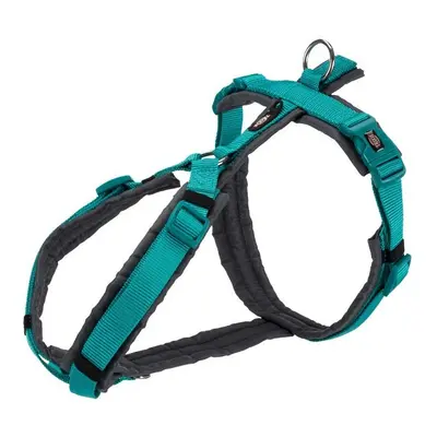 Trixie Premium Trekking Y Shaped Dog Harness - Ocean/Graphite, Large