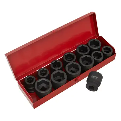 13 Piece PREMIUM Impact Socket Set - 3/4" Sq Drive - Imperial & Metric