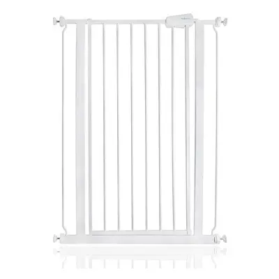 (White, 75cm - 82.6cm) Safetots Extra Tall Pressure Fit Gate