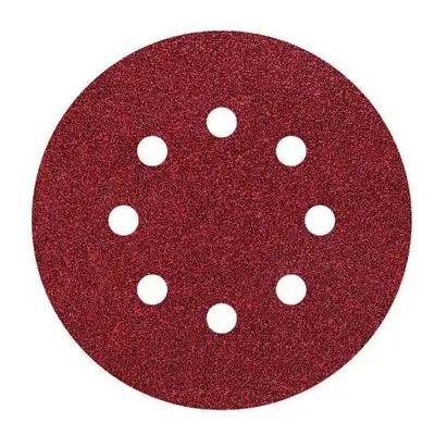 Wolfcraft 125mm Easy Fix Sanding Discs for Corundum 80/120/ 240-Grit