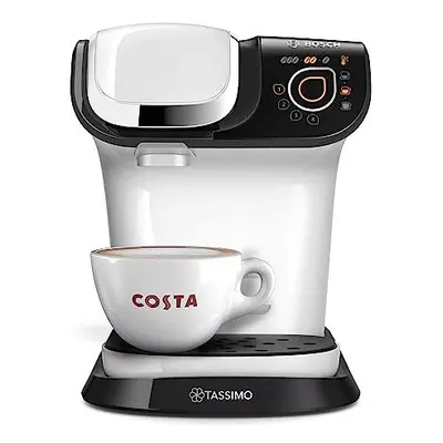 Tassimo Bosch My Way TAS6504GB Coffee Machine, Watt, 1.3 Litre - White