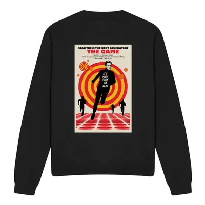 (L, Black) Star Trek Unisex Adult The Next Generation Season Episode Sweatshirt