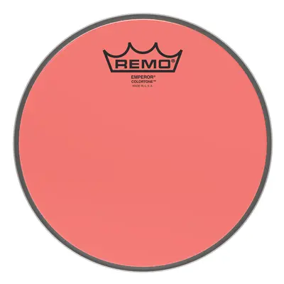 Remo Emperor Colortone Red Drumhead 8""