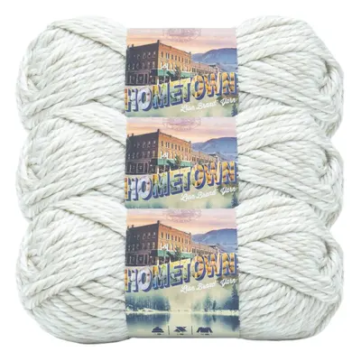 Lion Brand Yarn Hometown Yarn Bulky Yarn Yarn for Knitting and Crocheting 3Pack Catskills Corner