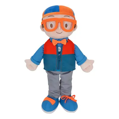 Blippi Get Ready and Play Plush - 20-inch Dress Up Plush with Sounds