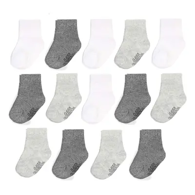 Fruit of the Loom Baby 14-Pack Grow & Fit Flex Zones Cotton Stretch Socks - Unisex Girls Boys Ye