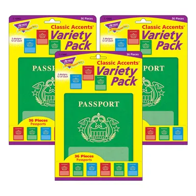 TREND Passports Classic Accents Variety Pack Per Pack Packs