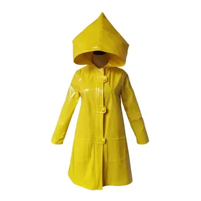 (S) Little Nightmares Cos Costume Coat Raincoat