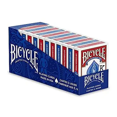 Bicycle Jumbo Playing Cards Pack Red & Blue