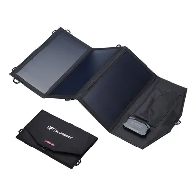 (5V21W) Solar Charger 5V / 18V Foldable solarpanel With USB Port, 21W Home Backup / Outdoor Emer