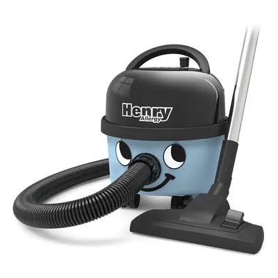 Henry Allergy HVA Bagged Cylinder Vacuum Cleaner, Summer Blue