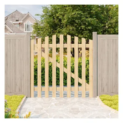 (120cm(W) x 120cm(H)) Outdoor Wooden Garden Gate Fence Door