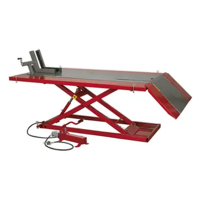 680kg Heavy Duty Small Vehicle Lift - Hydraulic Ram & Air Pump - 790m Max Height