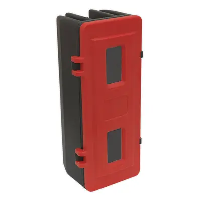 Fire Extinguisher Cabinet - Durable Composite Material - Holds One Extinguisher